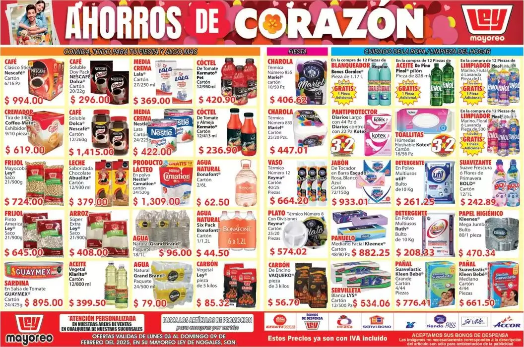 Catálogo de Ahorros de corazón Nogales 3 de febrero al 9 de febrero 2025 - Pagina 2