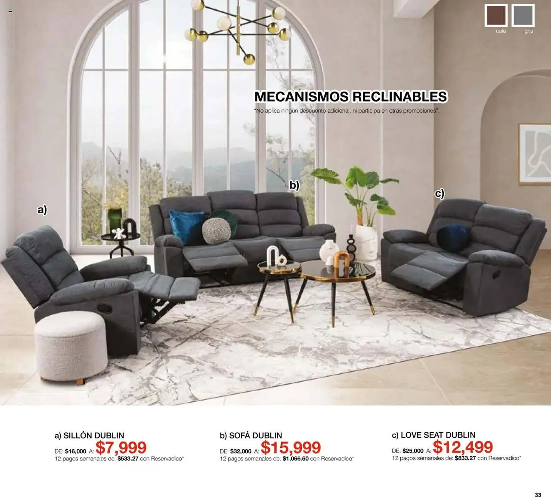 Catálogo de Catálogo Muebles Dico 1 de agosto al 1 de septiembre 2025 - Pagina 33