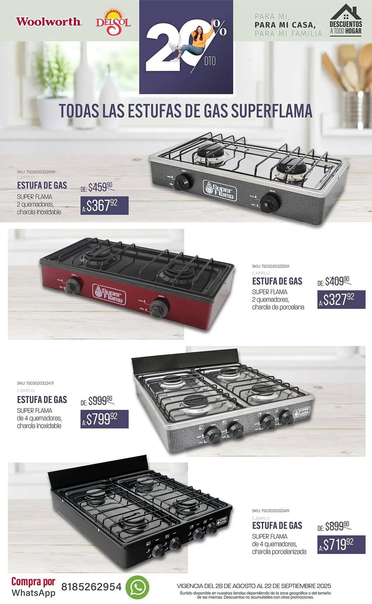 Catálogo de Catálogo Woolworth 28 de agosto al 22 de septiembre 2025 - Pagina 4