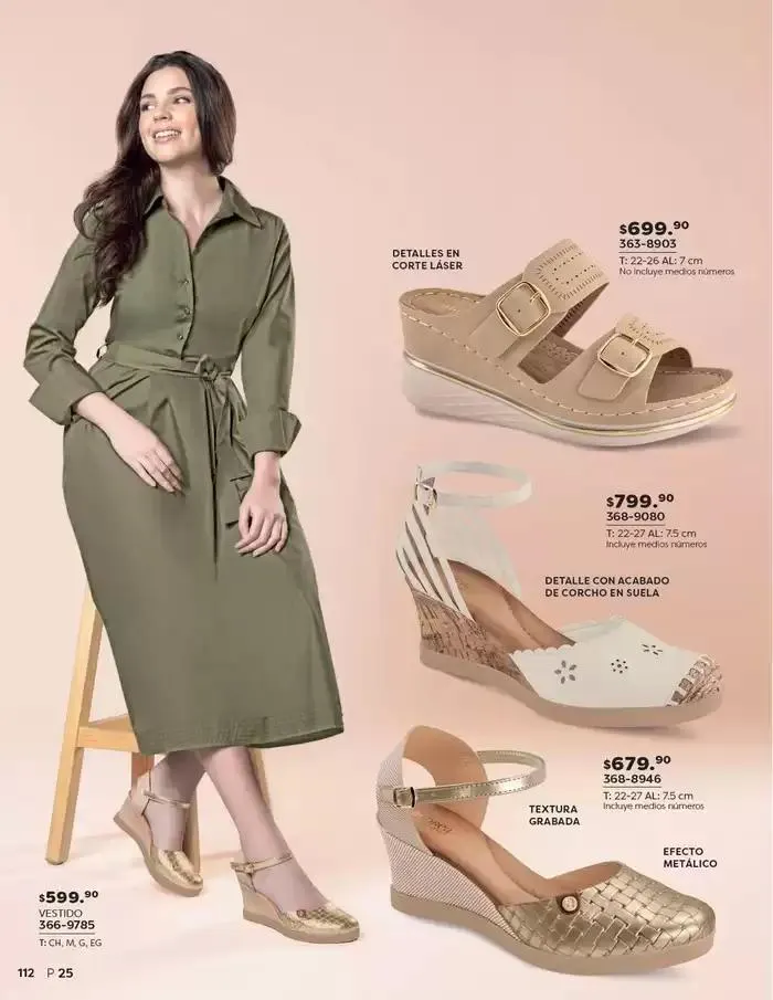 Catálogo de ANDREA | CALZADO DAMA 26 de enero al 24 de mayo 2025 - Pagina 112