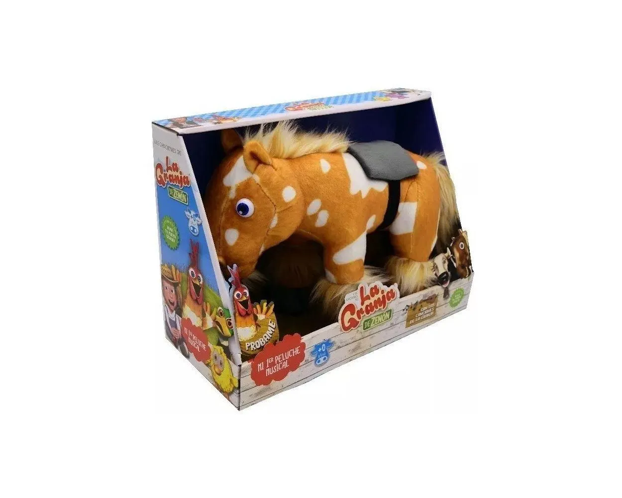 Peluche Musical La Granja de Zenon Percheron