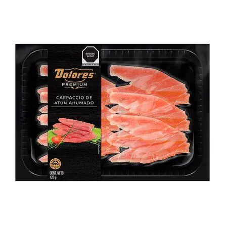 Carpaccio de atún ahumado 120 gr