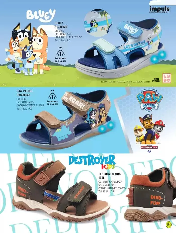 Catálogo de Primavera-Verano Niño 2025 6 de enero al 30 de junio 2025 - Pagina 95