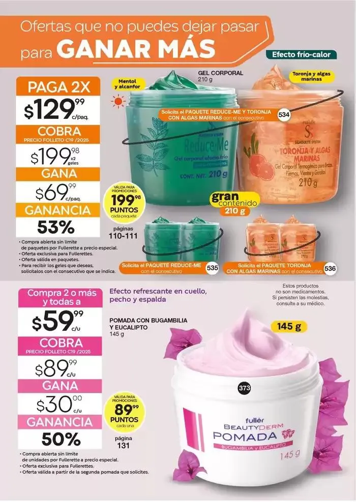 Catálogo de Fuller REVISTA GANA MÁS C19 27 de diciembre al 14 de enero 2025 - Pagina 3