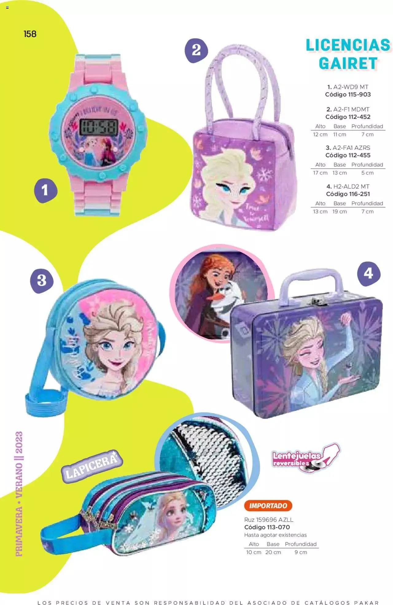 Catálogo de SC Pakar - Nina 27 de enero al 31 de diciembre 2023 - Pagina 158