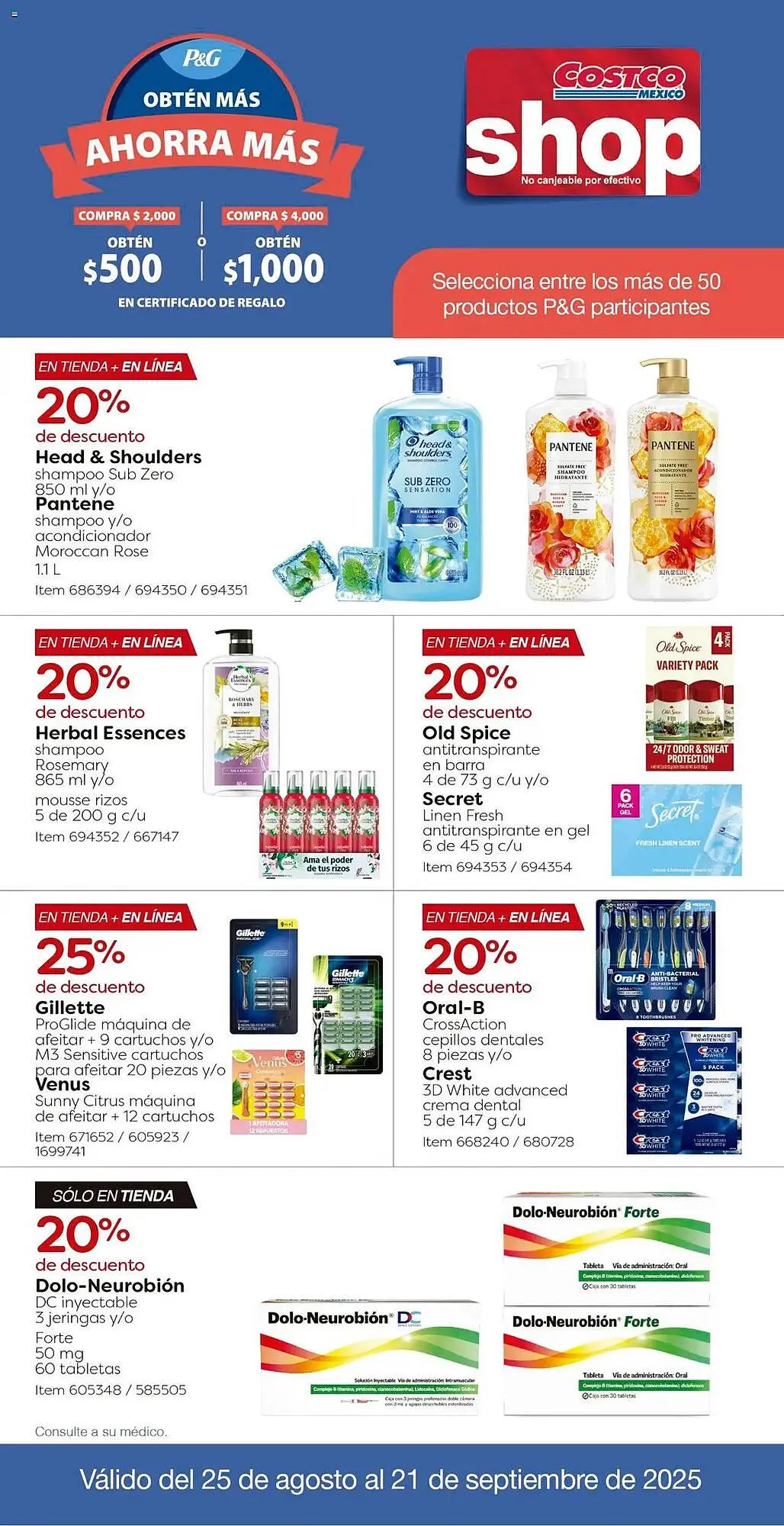 Catálogo de Catálogo Costco 25 de agosto al 22 de septiembre 2025 - Pagina 4