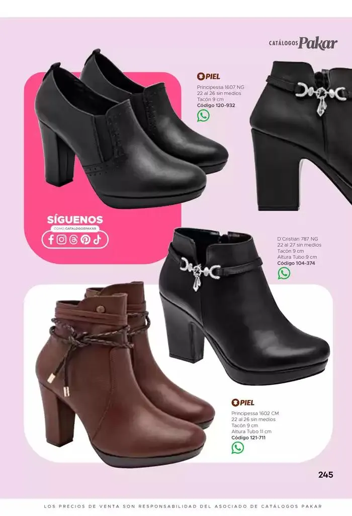 Catálogo de Pakar Mujer 31 de enero al 31 de agosto 2025 - Pagina 245