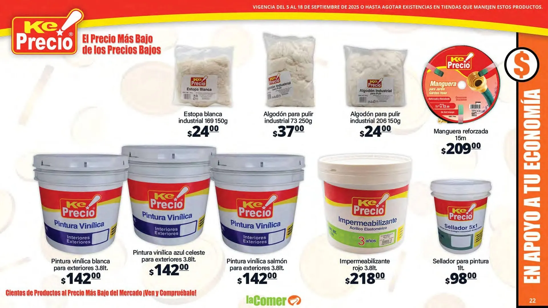 Catálogo de Folleto La Comer 5 de septiembre al 18 de septiembre 2025 - Pagina 22