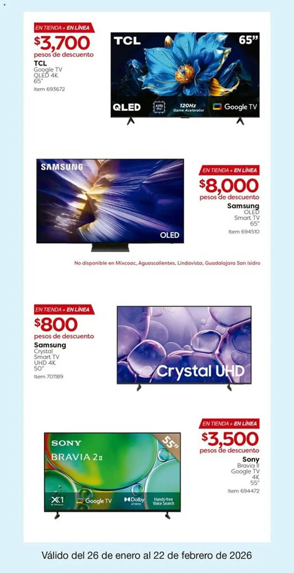 Catálogo de Catálogo Costco 26 de enero al 22 de febrero 2026 - Pagina 4