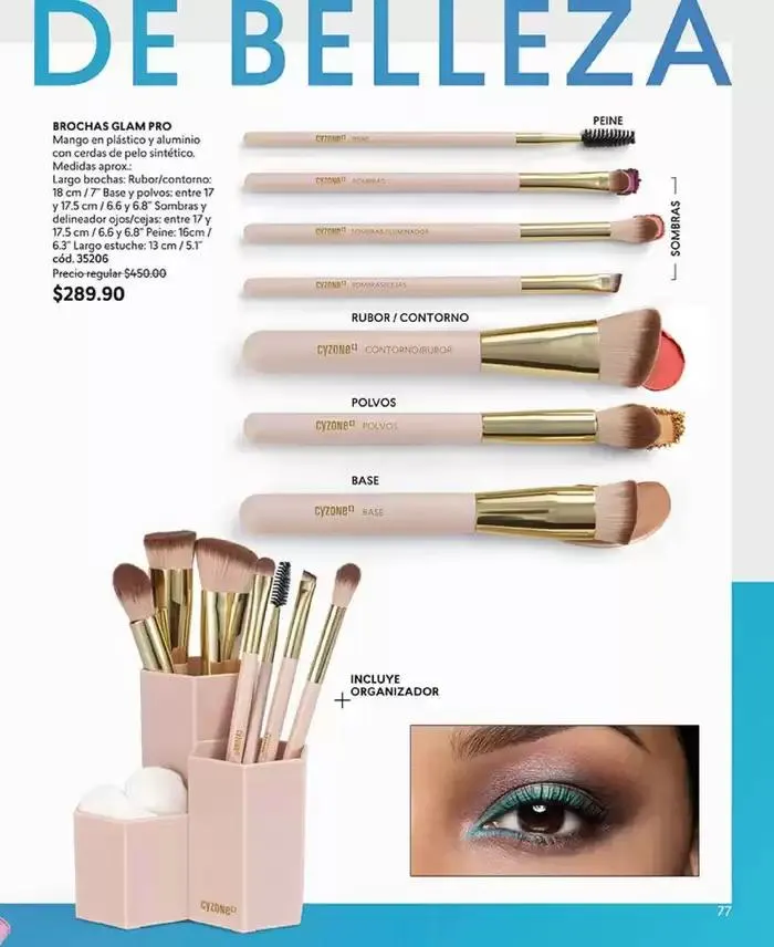 Catálogo de Catálogo Cyzone México C06 4 de marzo al 30 de junio 2025 - Pagina 77