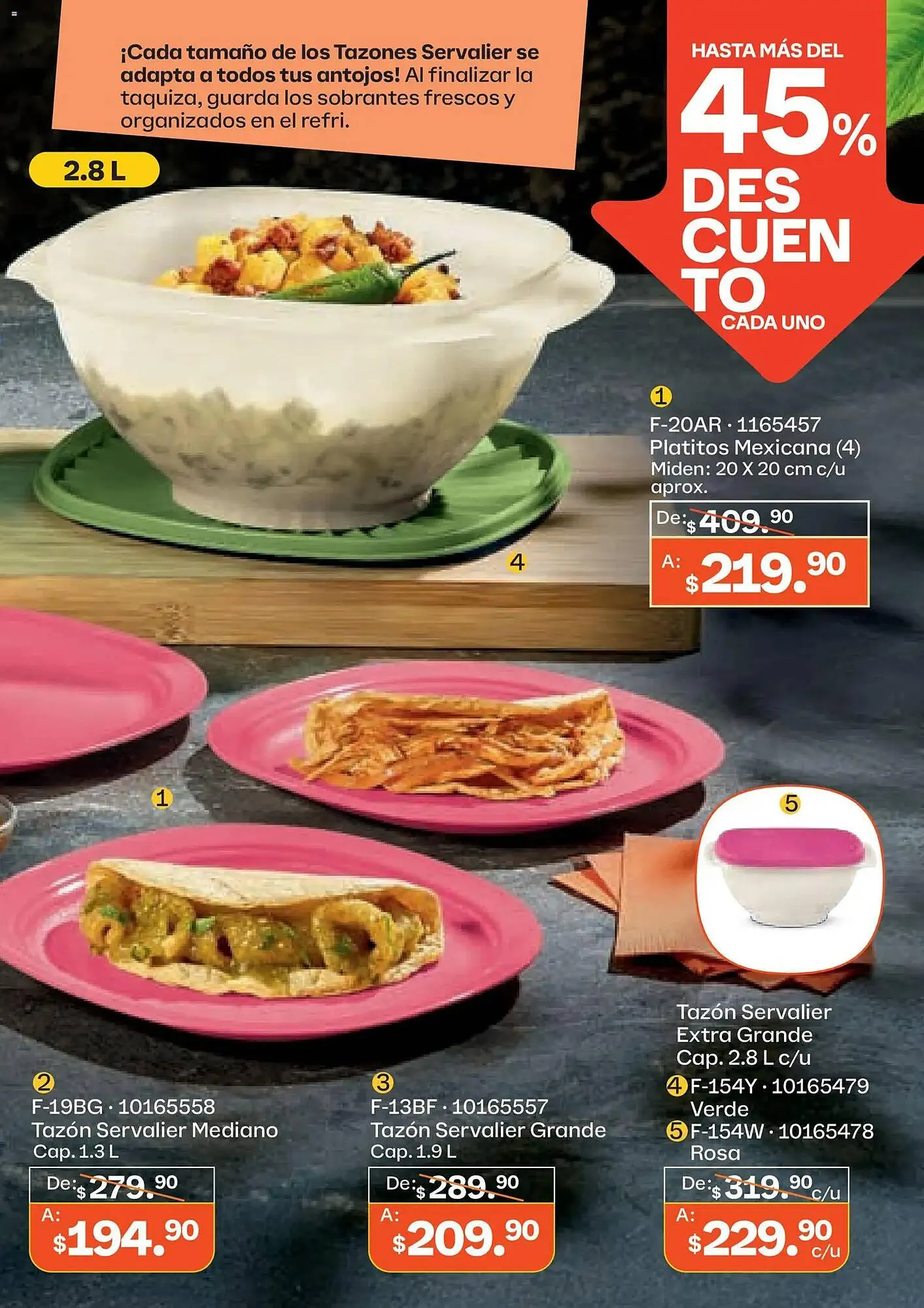 Catálogo de Catálogo Tupperware 23 de marzo al 20 de abril 2026 - Pagina 51