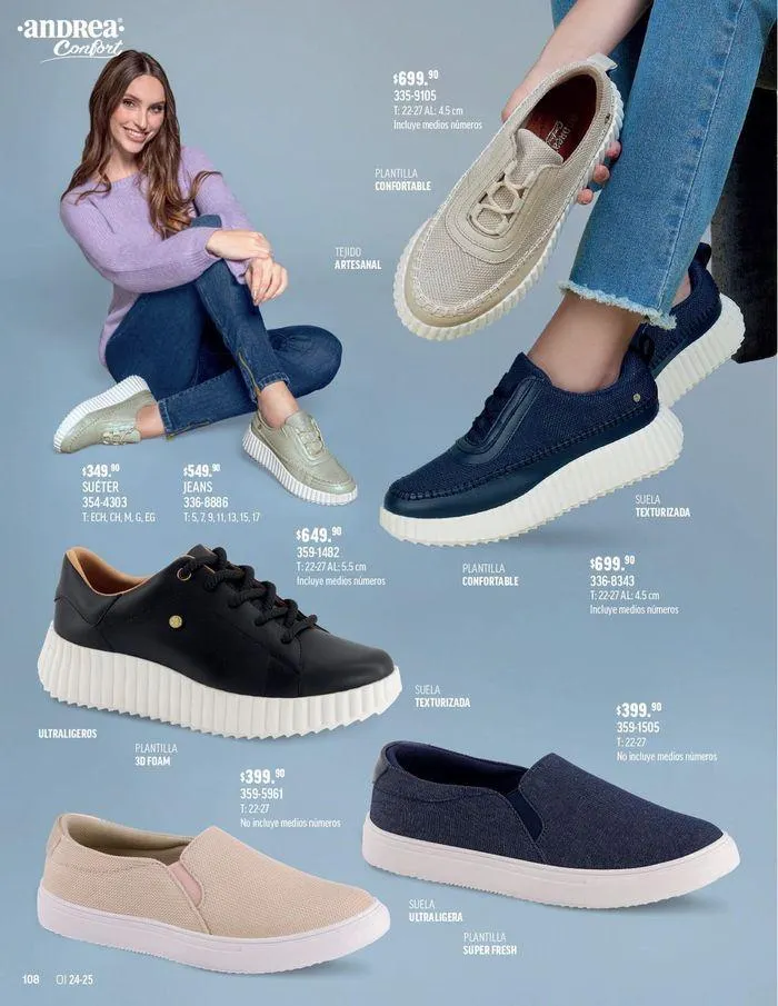 Catálogo de ANDREA - CALZADO DAMA 26 de agosto al 25 de enero 2025 - Pagina 9