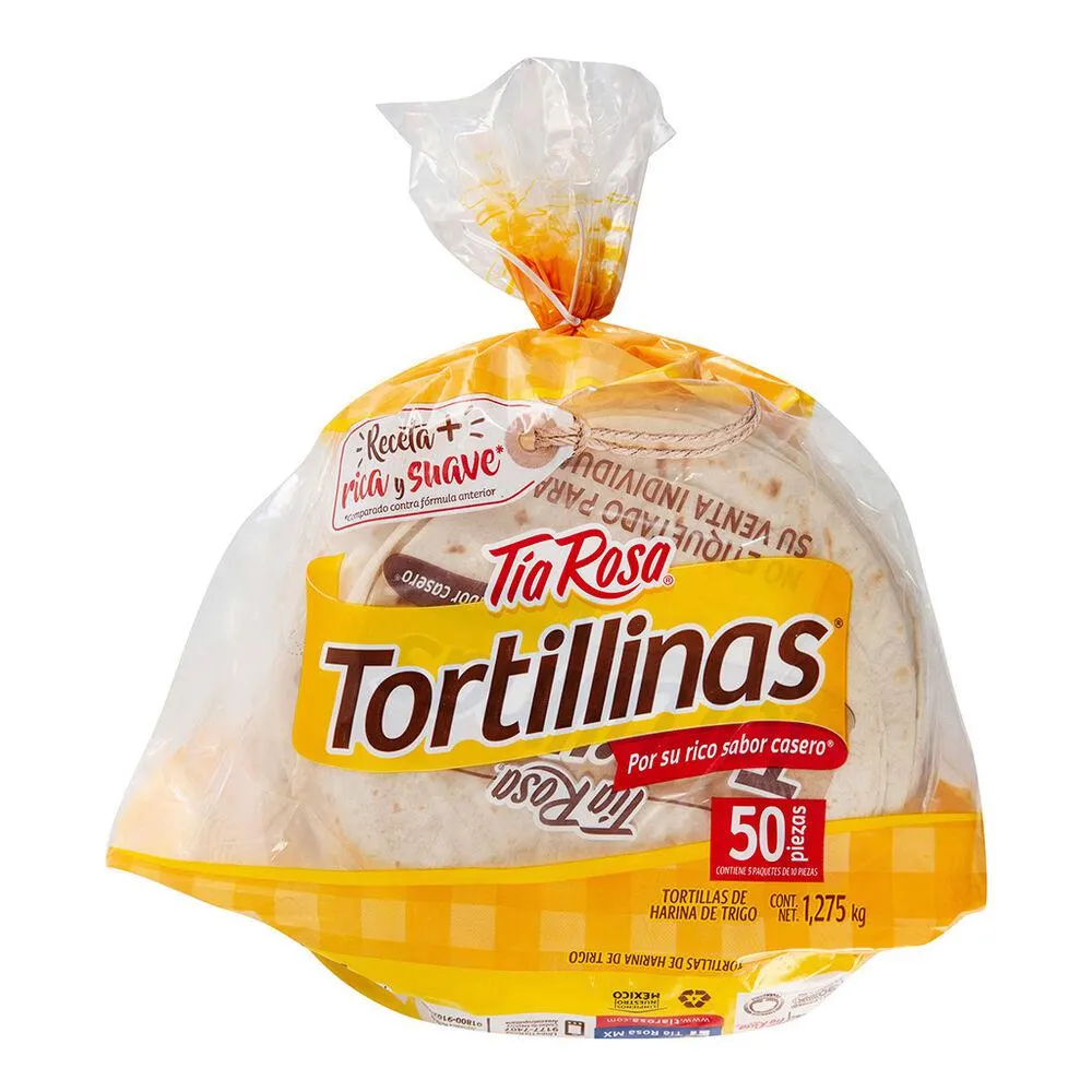 Tortillas de Harina Tía Rosa 5/262 g
