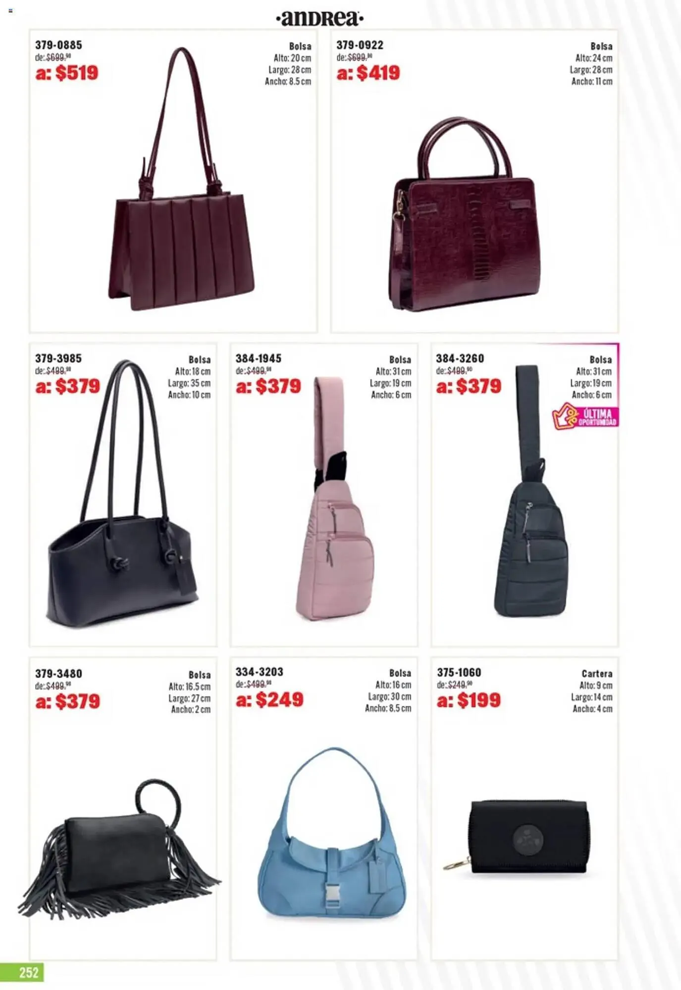 Catálogo de Catálogo Andrea 5 de abril al 2 de mayo 2026 - Pagina 252