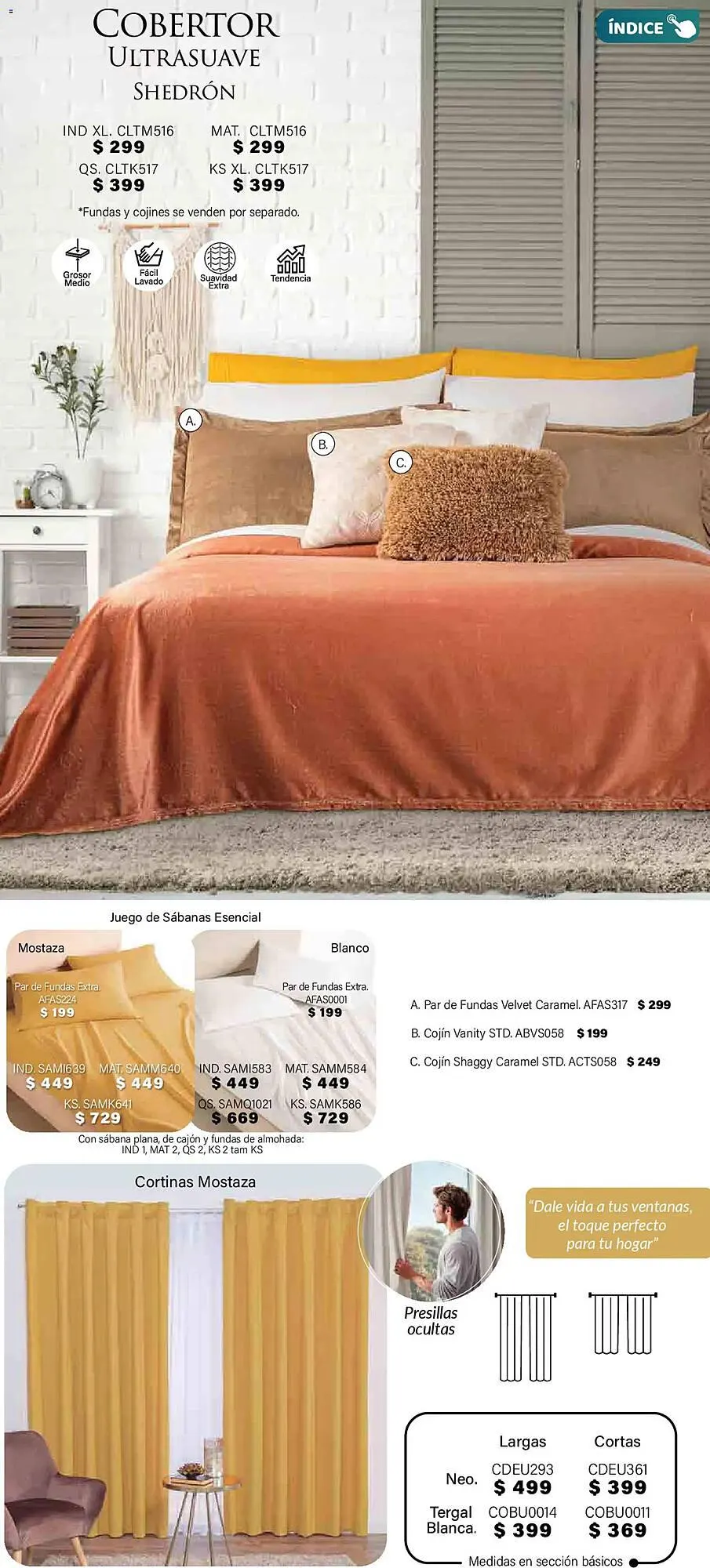 Catálogo de Catálogo Colchas Concord 1 de noviembre al 1 de febrero 2026 - Pagina 370