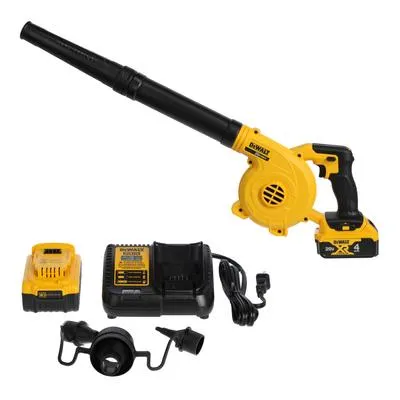 KIT SOPLADOR COMPACTO INALÁMBRICO 20 V CARGADOR Y BATERÍA DEWALT