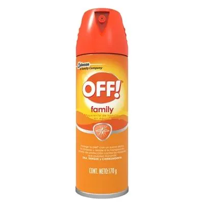 REPELENTE DE INSECTOS 170 GR NARANJA OFF