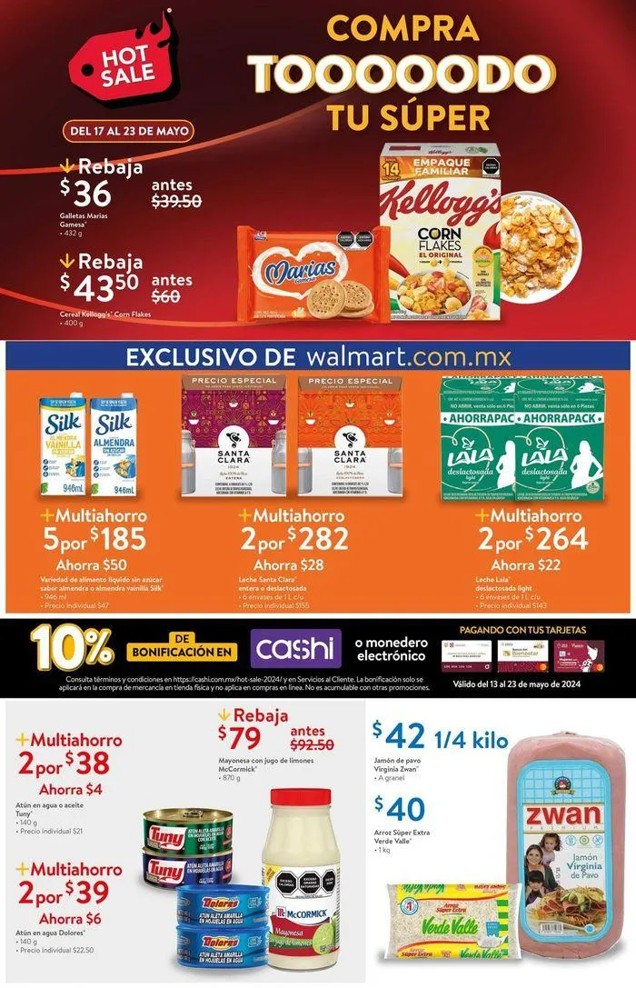 Catálogo de Walmart - Hot Sale Abarrotes 22 de mayo al 23 de mayo 2024 - Pagina 2