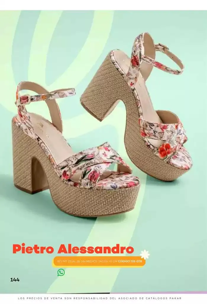 Catálogo de Pakar Sandalia 31 de enero al 31 de mayo 2025 - Pagina 144
