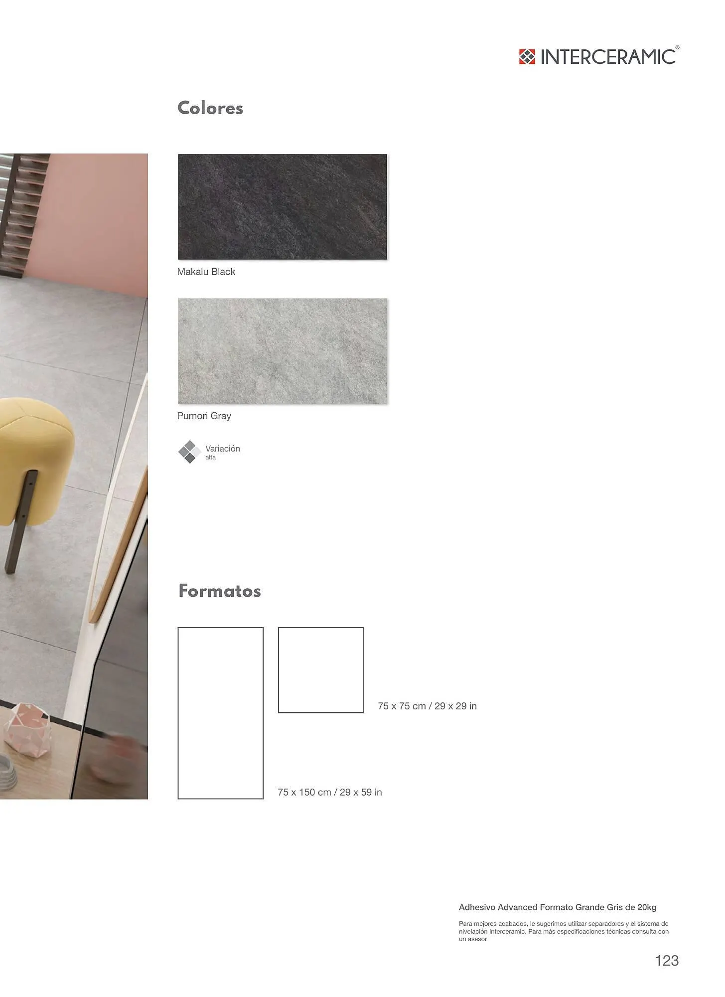 Catálogo de Catálogo Interceramic 12 de marzo al 31 de diciembre 2024 - Pagina 123