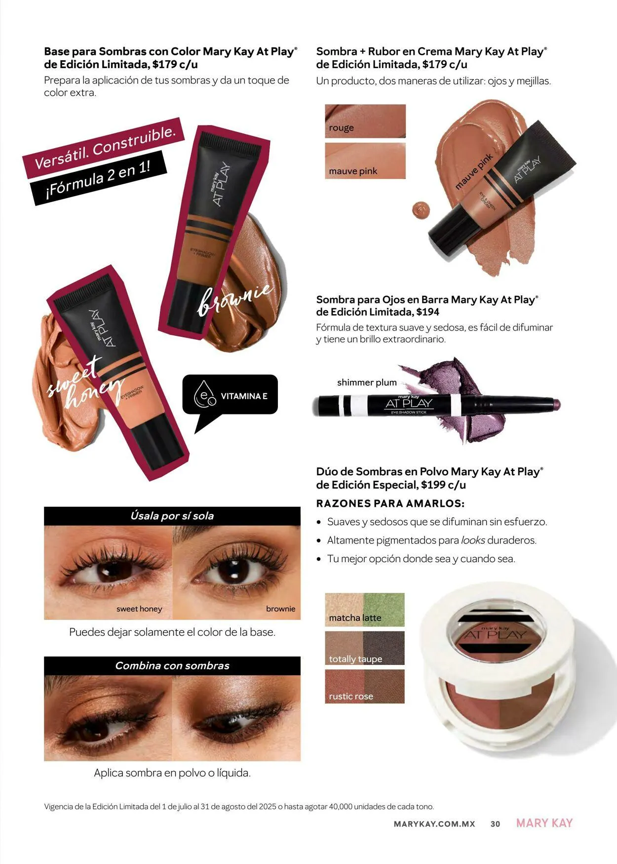 Catálogo de Mary Kay Oferta actual 1 de julio al 1 de septiembre 2025 - Pagina 30