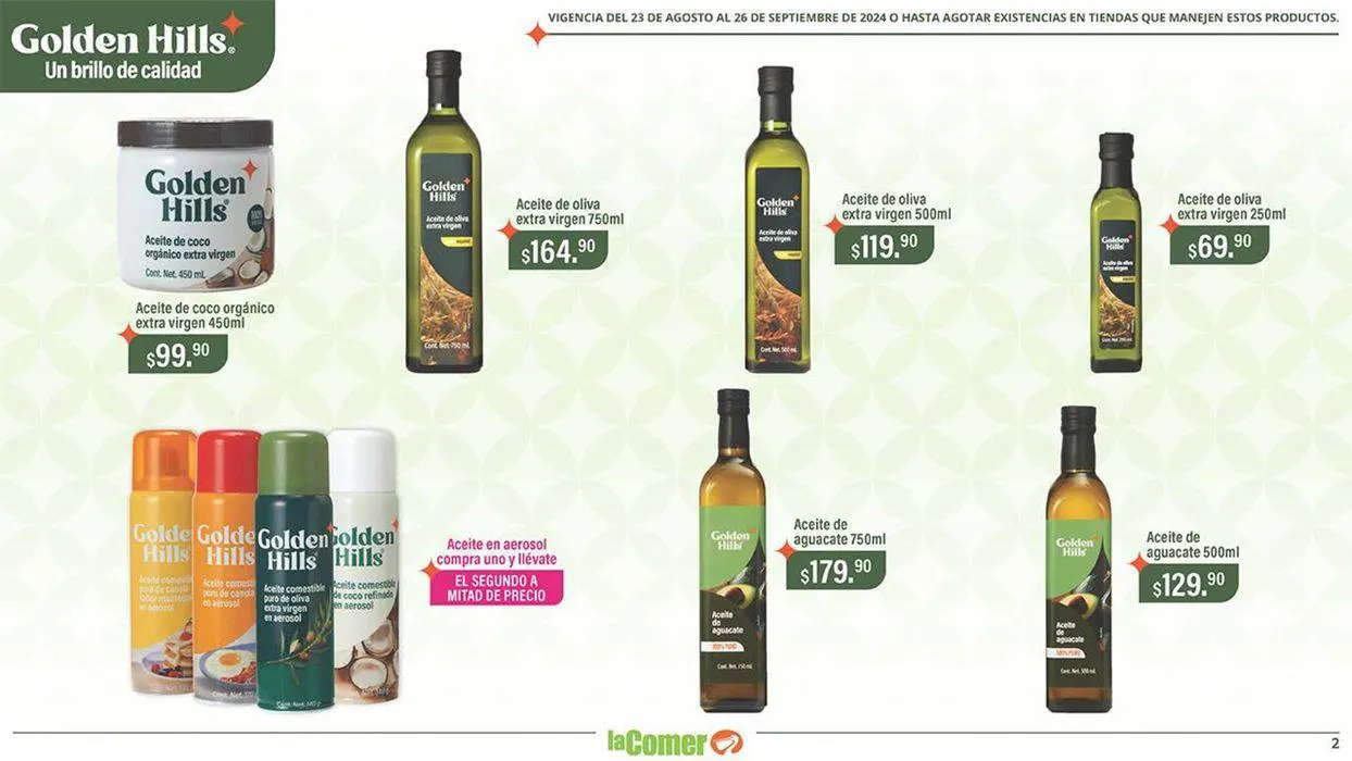Catálogo de Golden Hills 23 de agosto al 26 de septiembre 2024 - Pagina 2