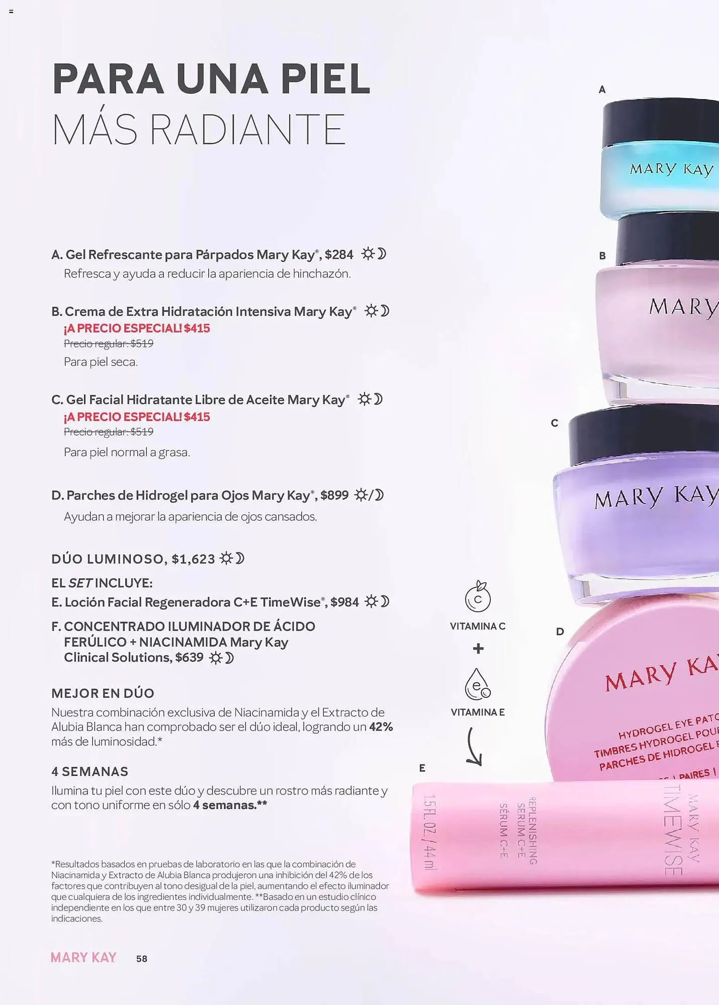 Catálogo de Catálogo Mary Kay 1 de mayo al 30 de junio 2026 - Pagina 58