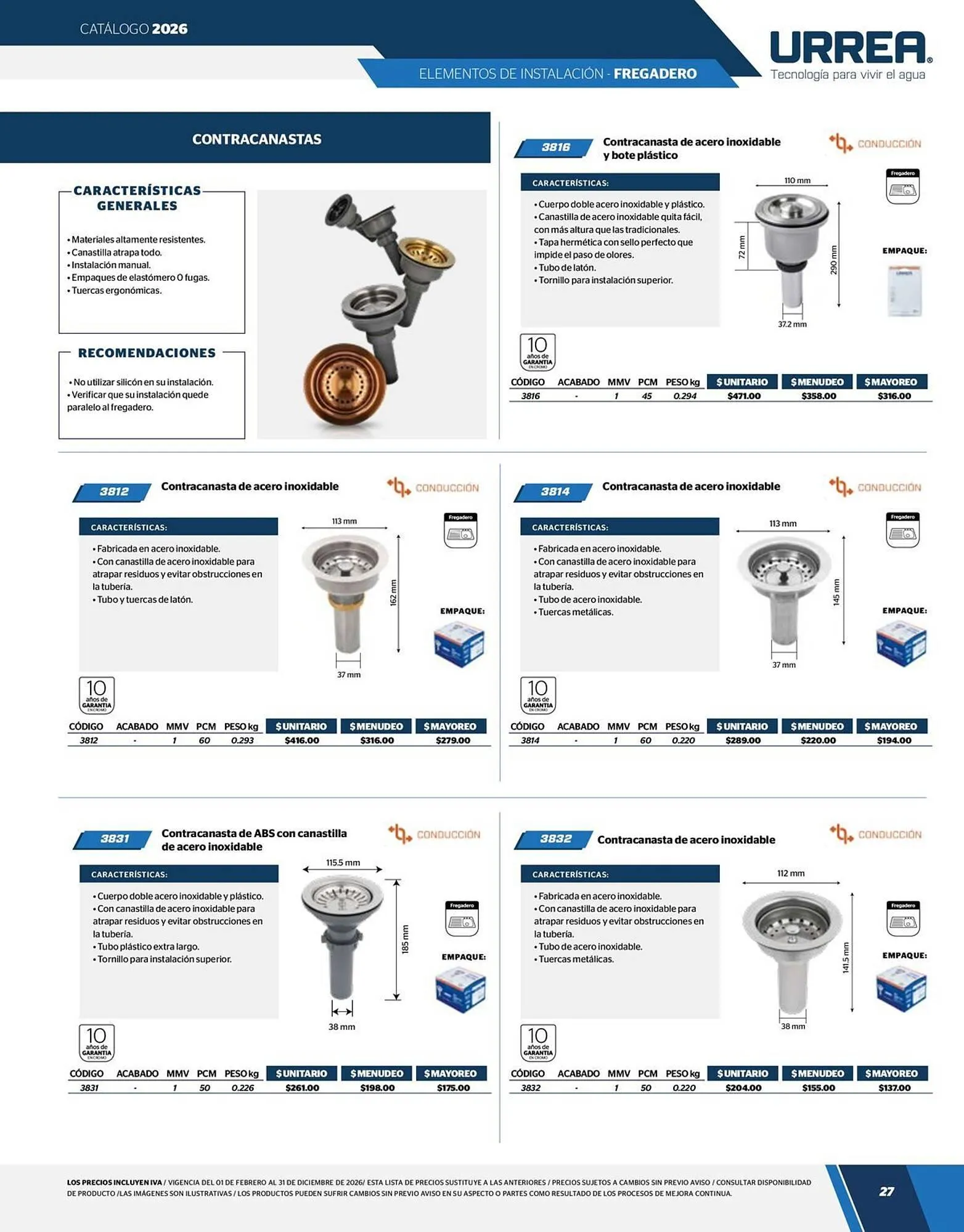Catálogo de Catálogo Urrea 24 de abril al 31 de diciembre 2026 - Pagina 29