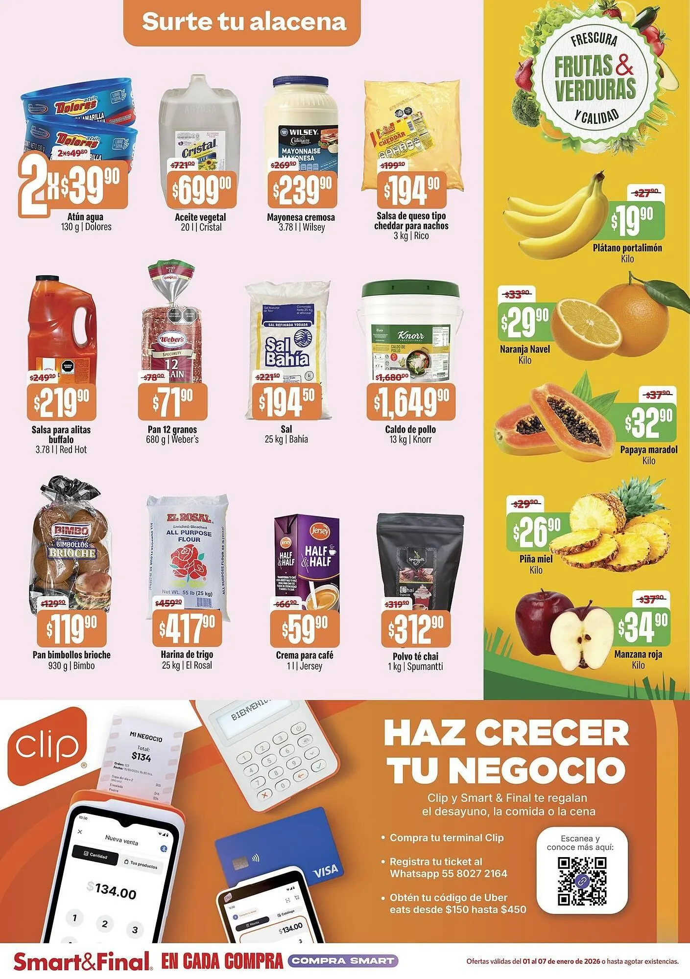 Catálogo de Catálogo Smart & Final 1 de enero al 7 de enero 2026 - Pagina 3