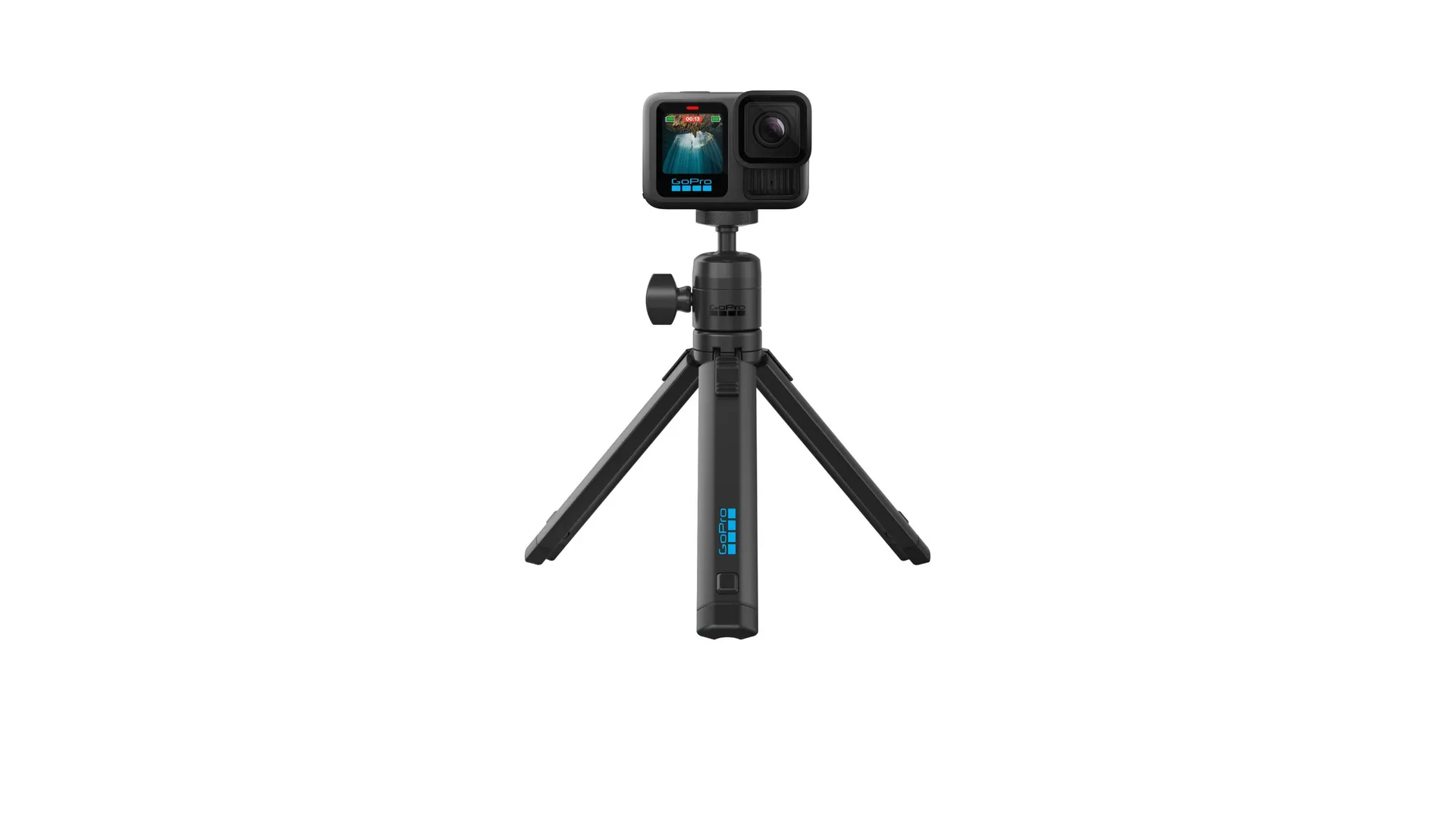 Trípode y cabezal esférico