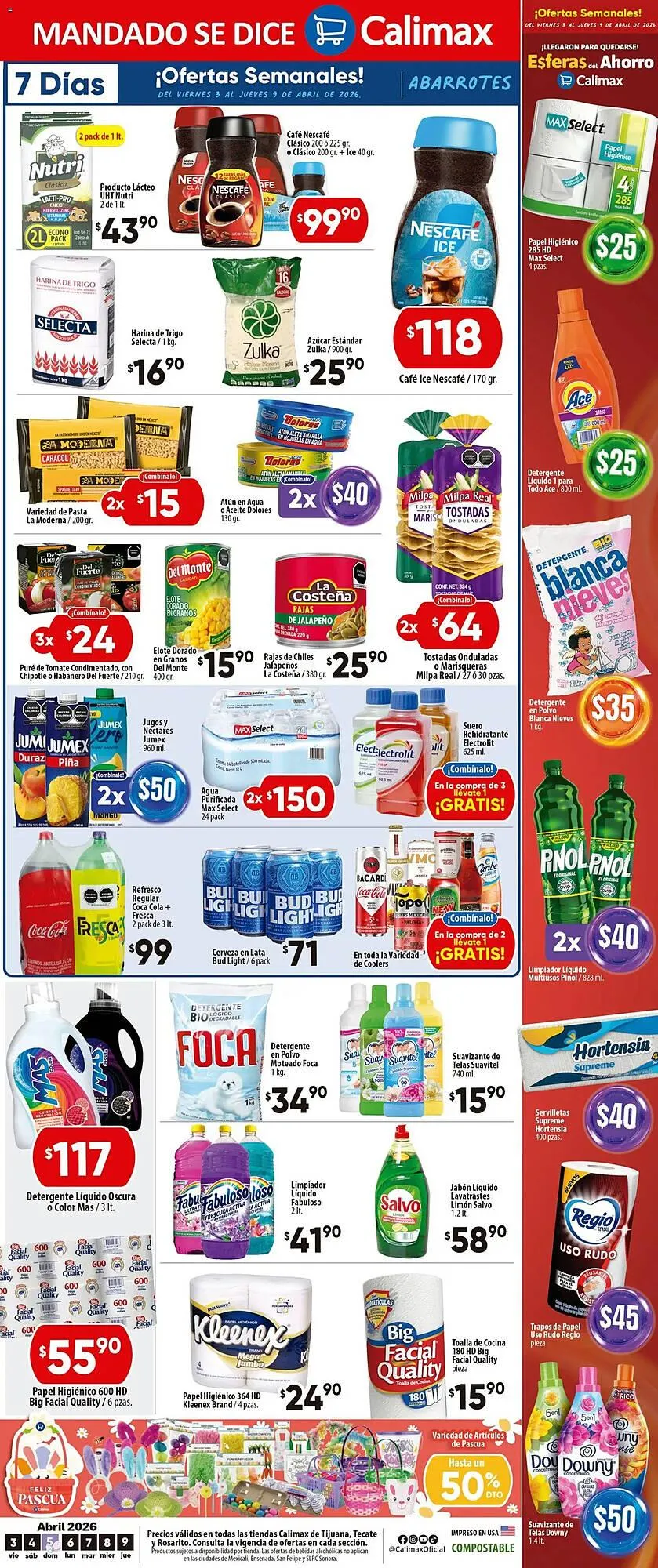 Catálogo de Folleto Calimax 3 de abril al 7 de abril 2026 - Pagina 6
