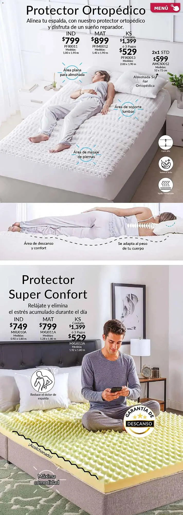 Catálogo de Catálogo Colchas Concord 1 de febrero al 2 de mayo 2026 - Pagina 107