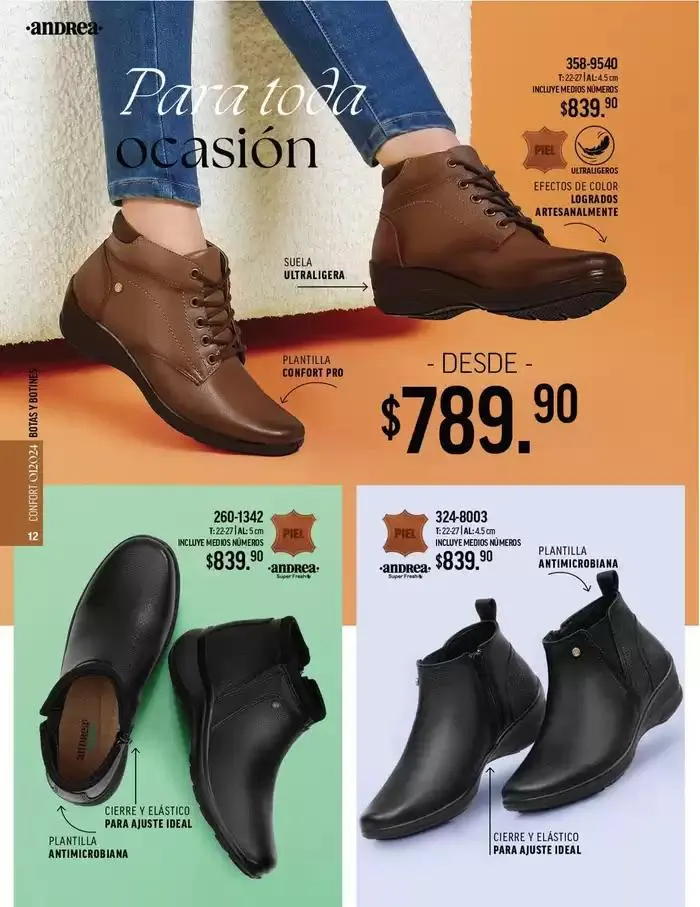 Catálogo de ANDREA - CALZADO CONFORT 26 de agosto al 25 de enero 2025 - Pagina 5