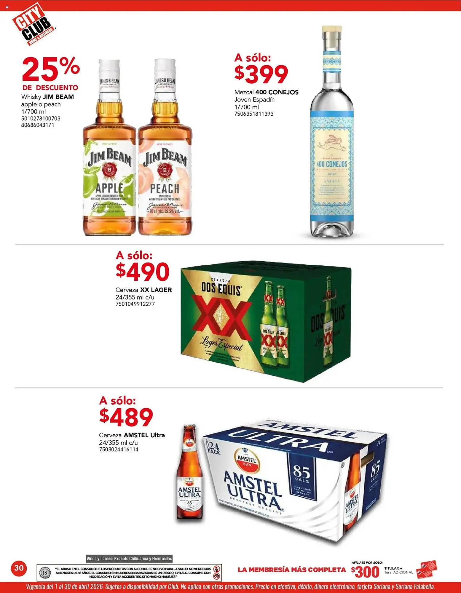 Catálogo de Catálogo City Club 1 de abril al 1 de mayo 2026 - Pagina 30