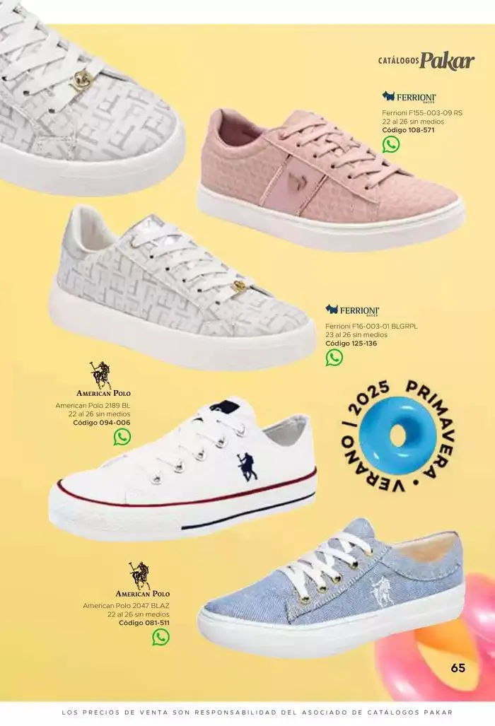 Catálogo de Pakar Casual 31 de enero al 31 de agosto 2025 - Pagina 65