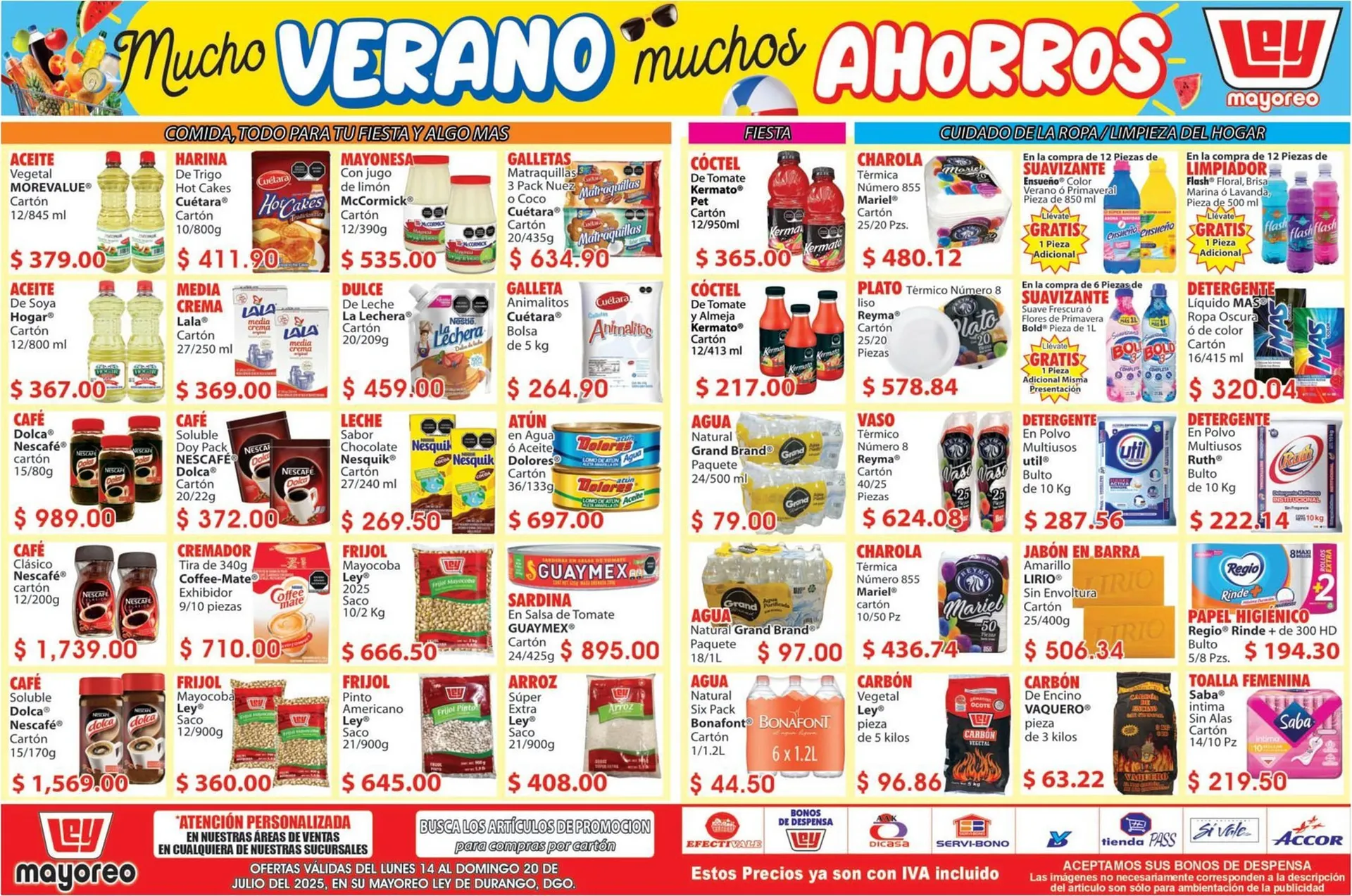 Catálogo de Catálogo Casa Ley 14 de julio al 20 de julio 2025 - Pagina 2