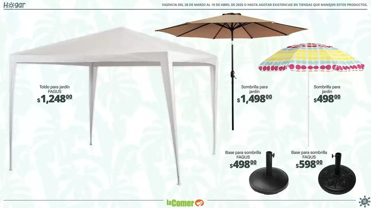 Catálogo de La Comer Vacaciones 28 de marzo al 10 de abril 2025 - Pagina 16
