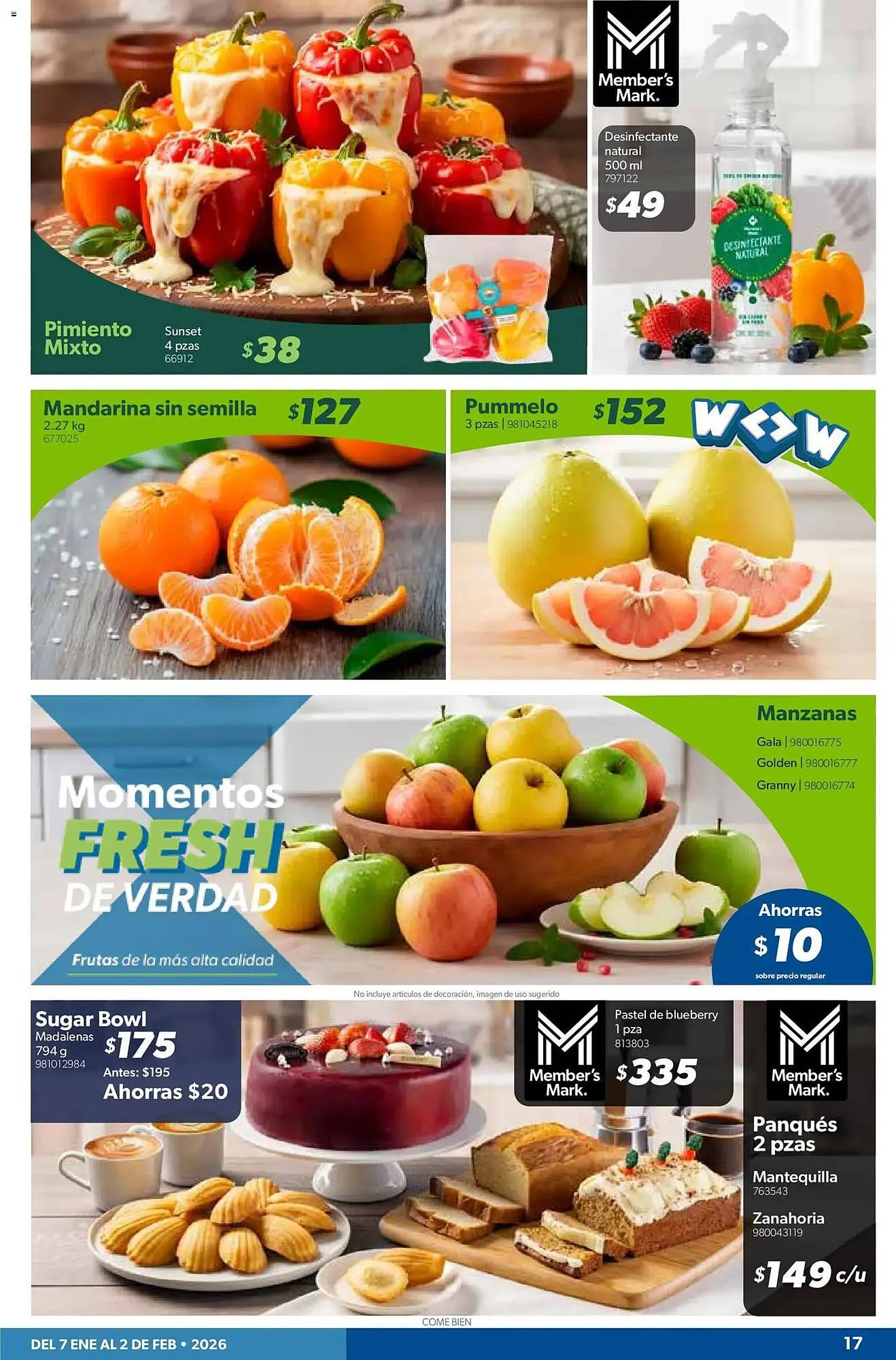 Catálogo de Catálogo Sam's Club 7 de enero al 3 de febrero 2026 - Pagina 17