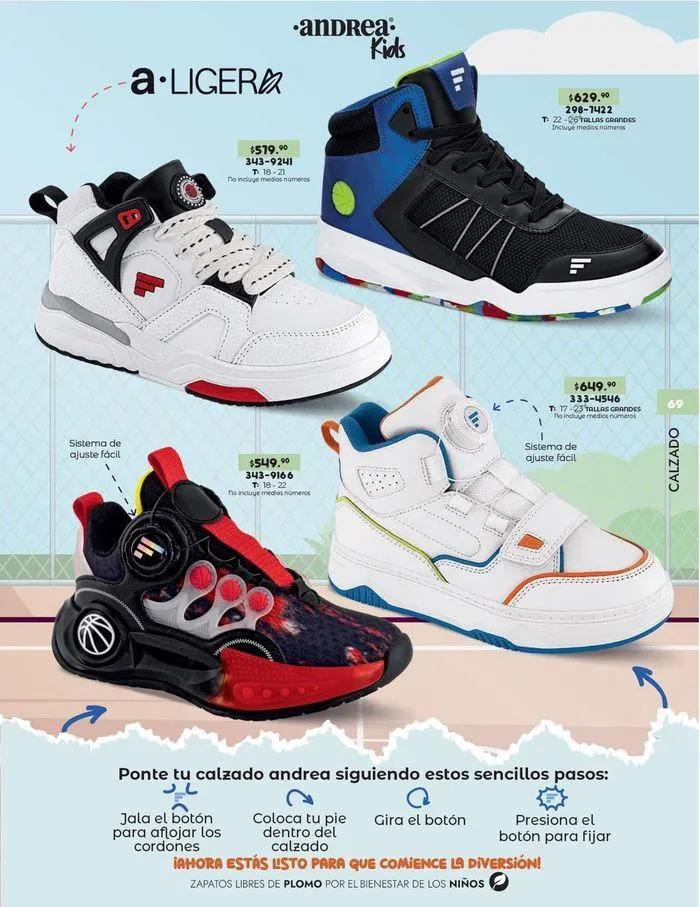 Catálogo de ANDREA - KIDS 27 de mayo al 24 de agosto 2024 - Pagina 109