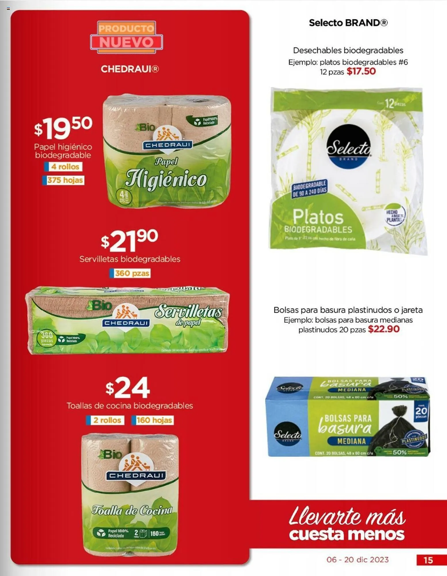 Catálogo de Catálogo Chedraui 6 de diciembre al 20 de diciembre 2023 - Pagina 15