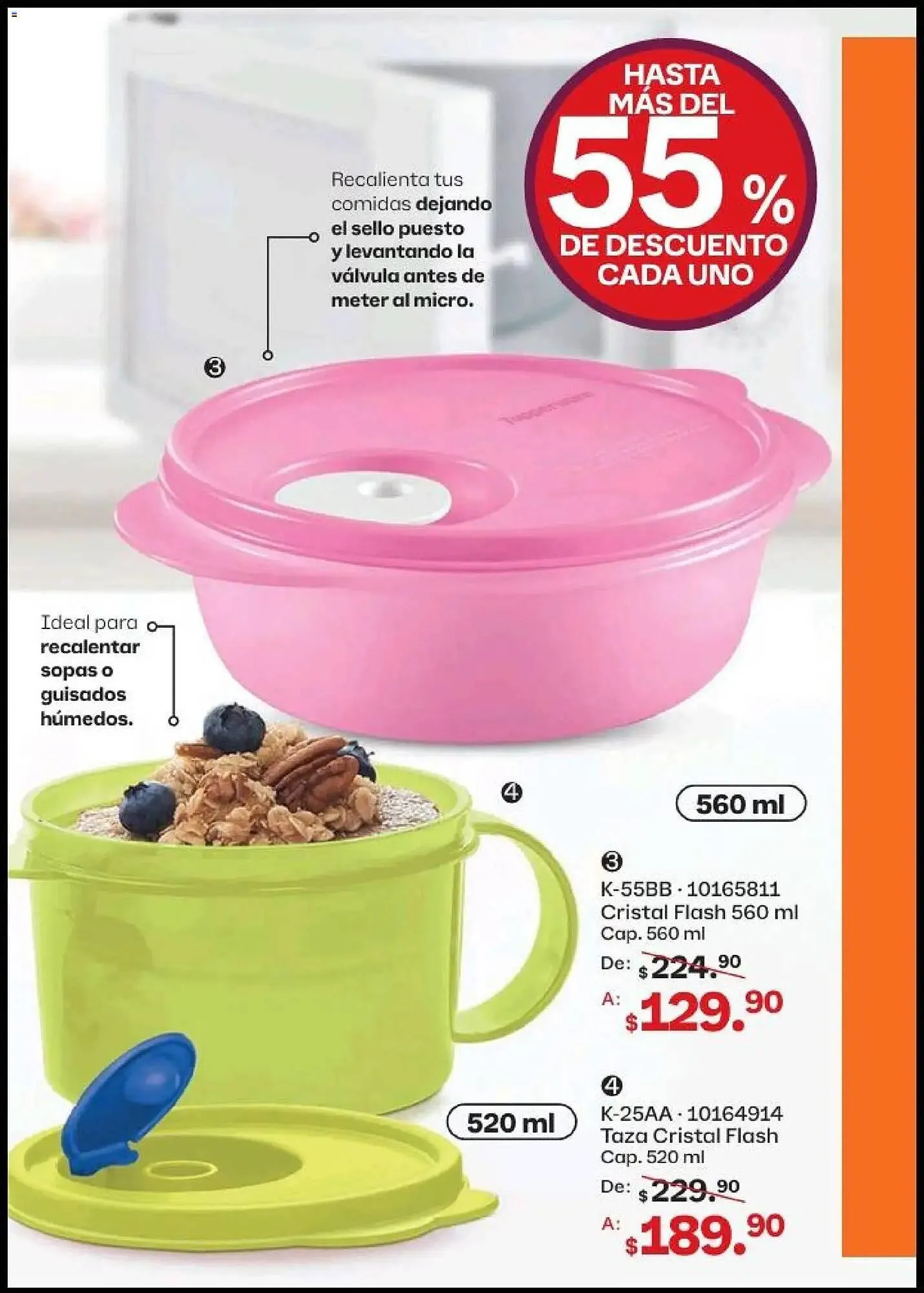Catálogo de Catálogo Tupperware 20 de abril al 17 de mayo 2026 - Pagina 54