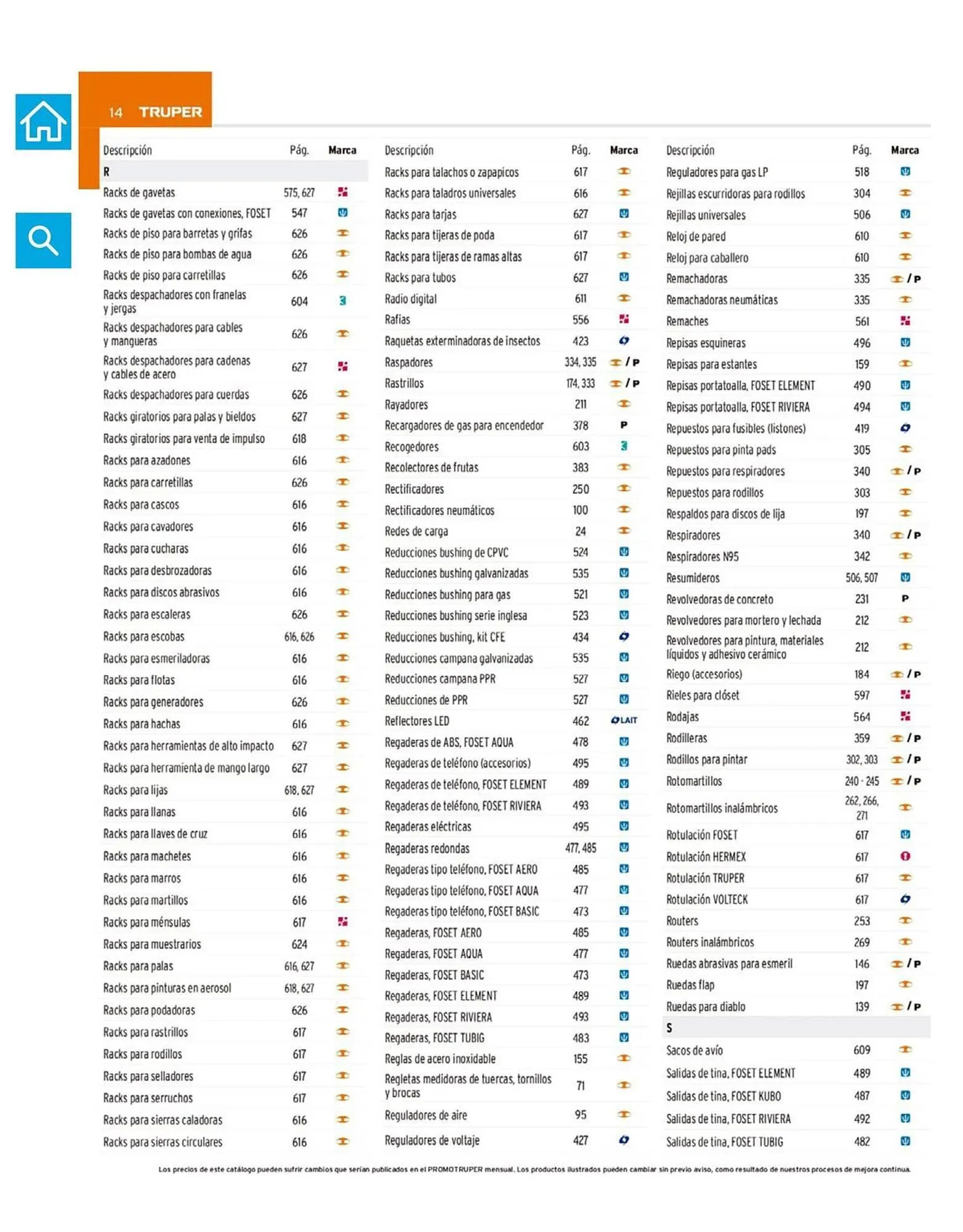 Catálogo de Catálogo Truper 7 de marzo al 31 de diciembre 2025 - Pagina 16