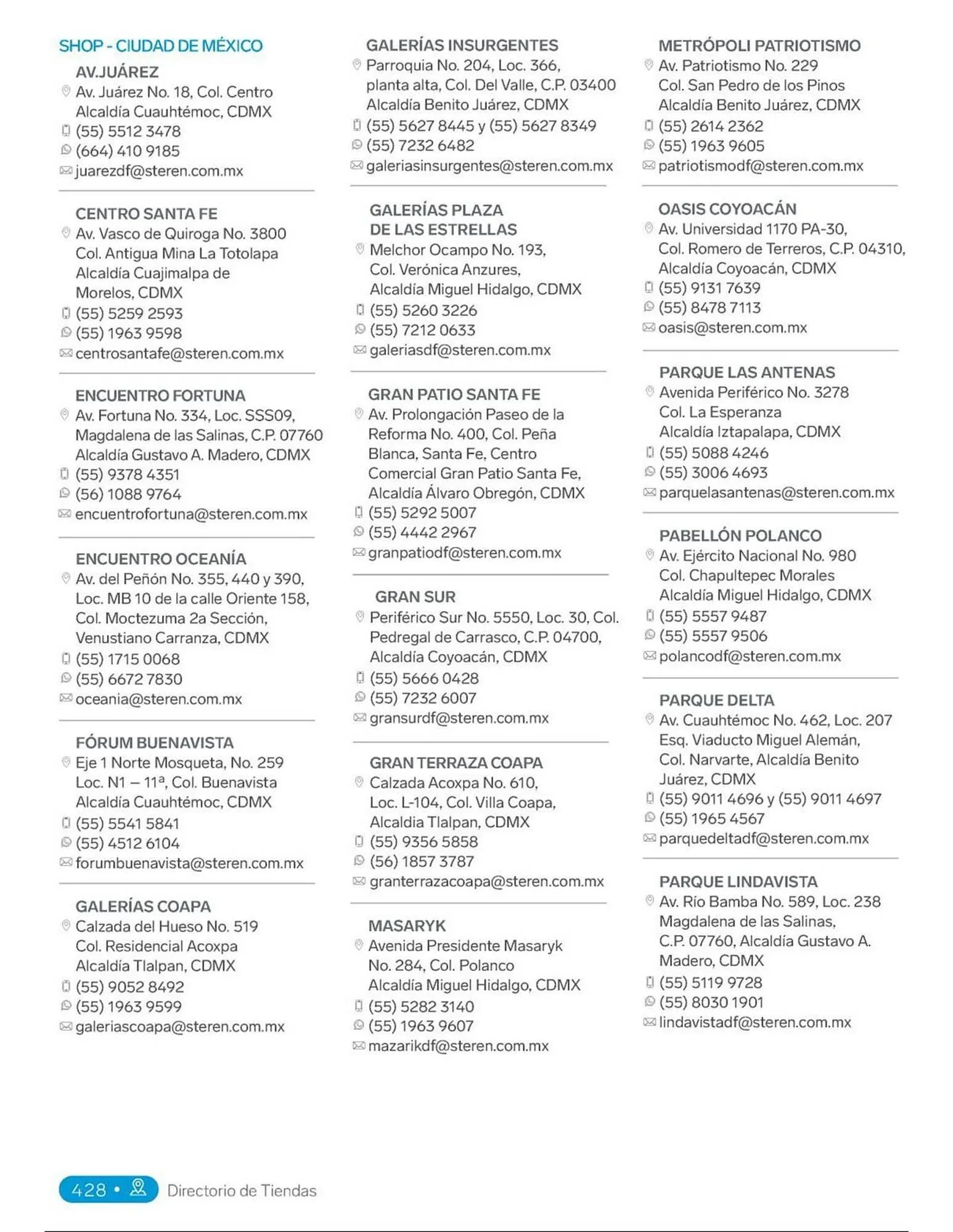 Catálogo de Catálogo Steren 18 de febrero al 31 de diciembre 2025 - Pagina 446