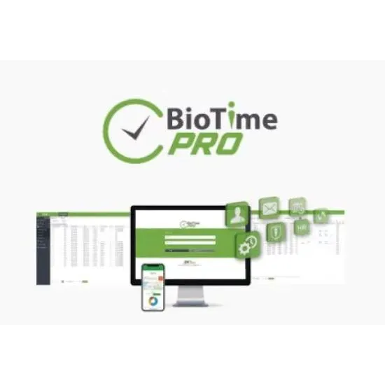 Software de Gestion Centralizada ZKTeco ZKBTPLIT Asistencia Biotimepro Licencia Lite 10 Dispositivos y 1000 Empleados