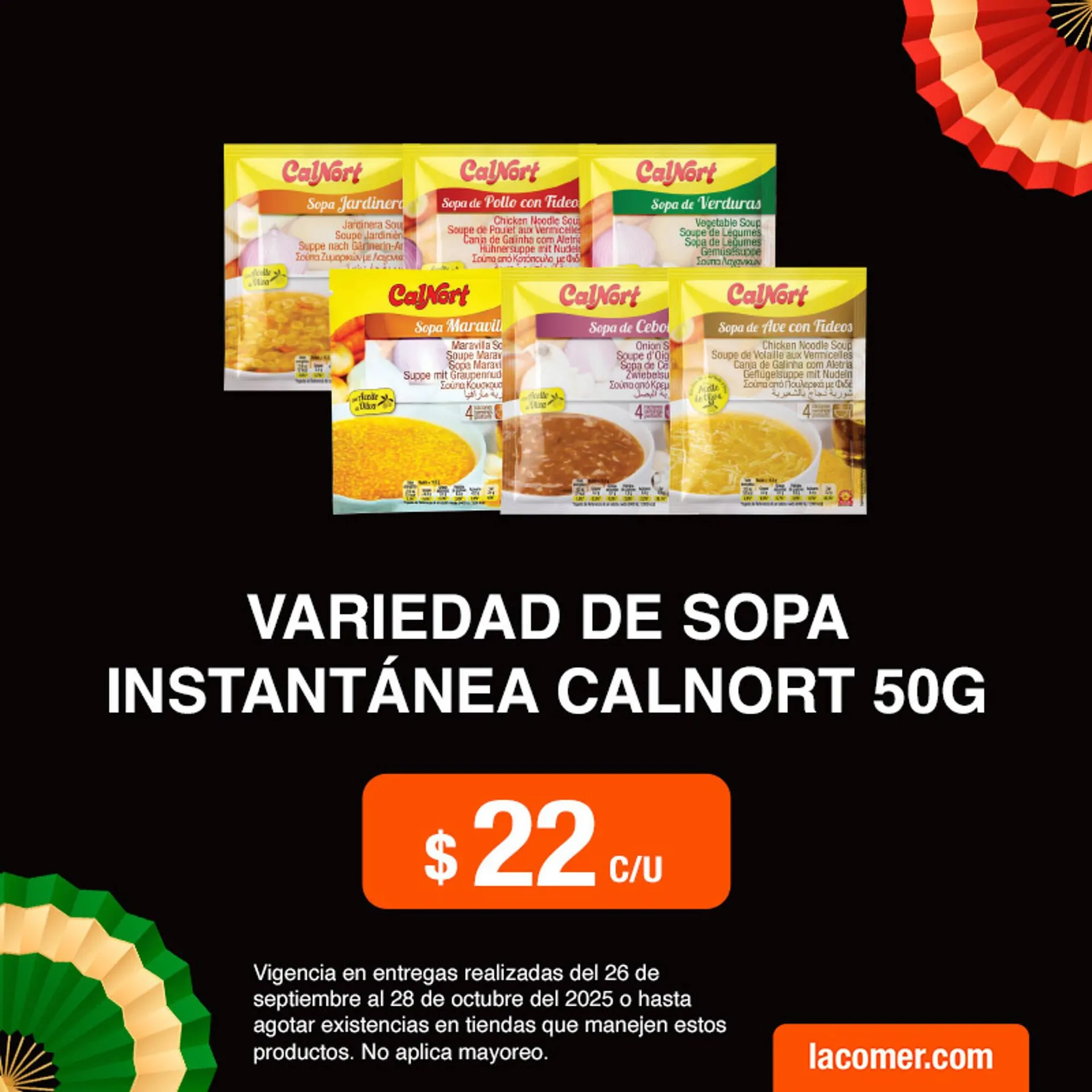 Catálogo de Folleto La Comer 6 de octubre al 28 de octubre 2025 - Pagina 1