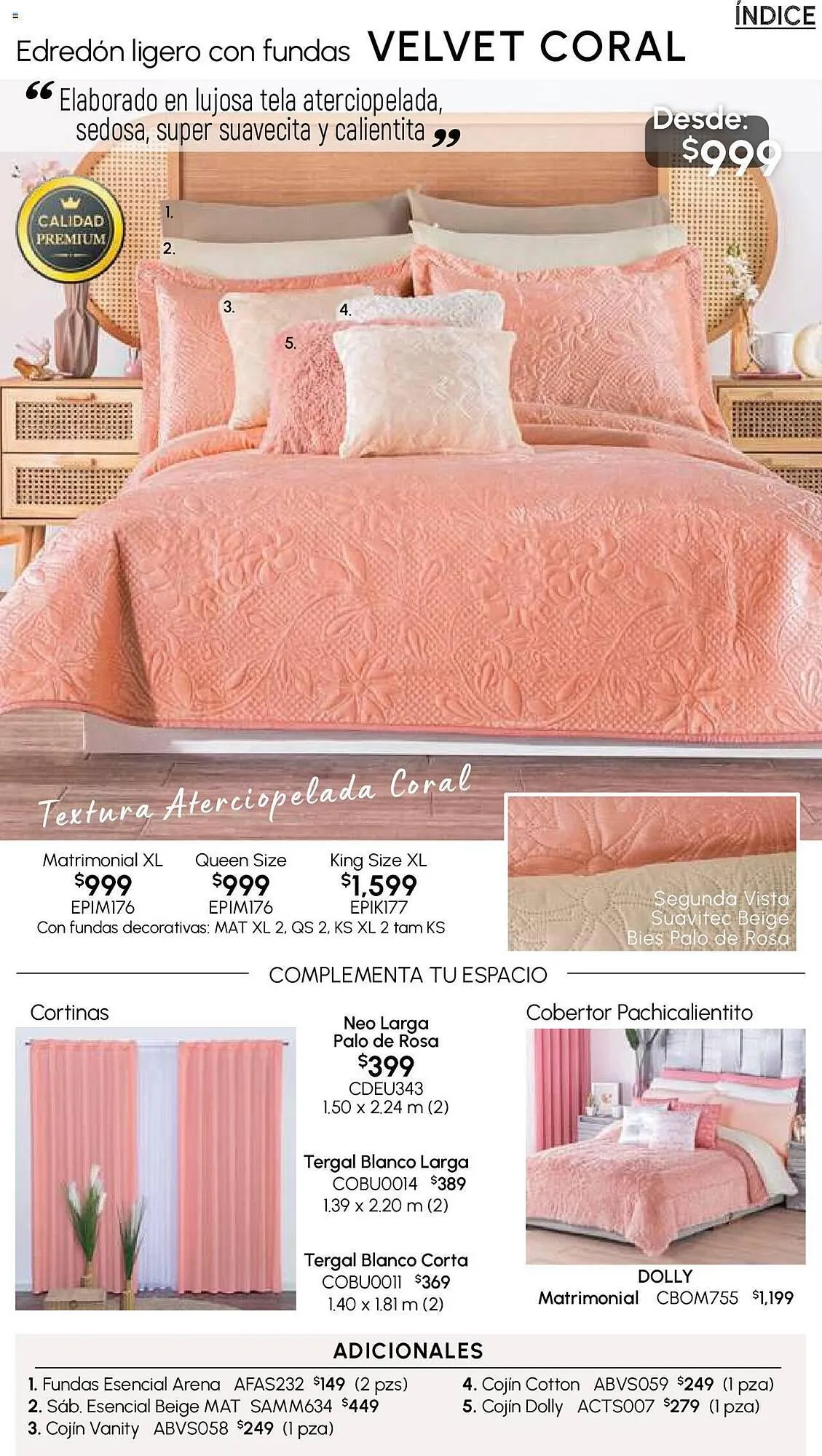 Catálogo de Catálogo Colchas Concord 13 de julio al 20 de julio 2023 - Pagina 47