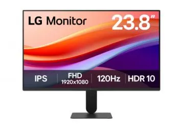Monitor LG 24U411A-B LCD 23.8", 1920x1080 Full HD, 120Hz, HDMI, Negro