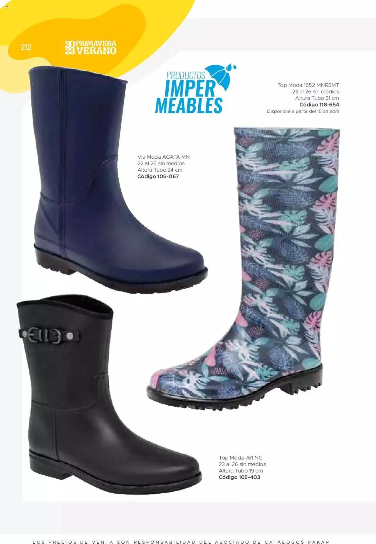 Catálogo de SC Pakar - Mujer 27 de enero al 31 de diciembre 2023 - Pagina 212