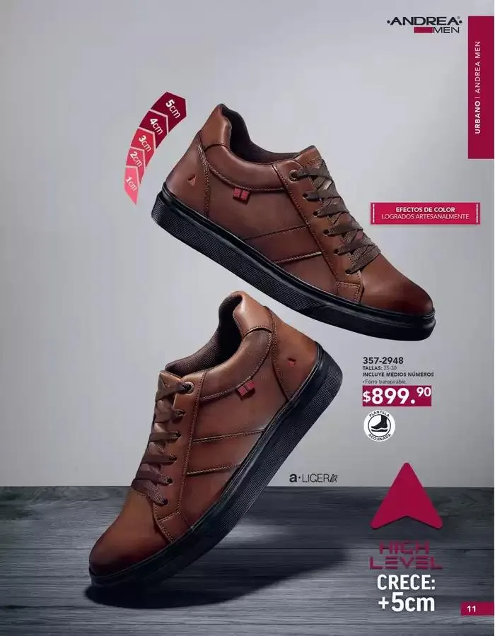 Catálogo de ANDREA | CALZADO CABALLERO 26 de enero al 24 de mayo 2025 - Pagina 11
