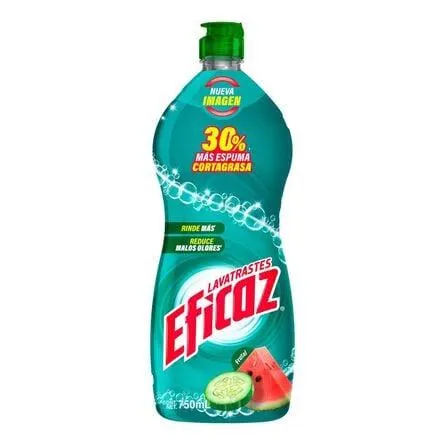 Lavatrastes Líquido Eficaz Frescura Frutal 750 ml